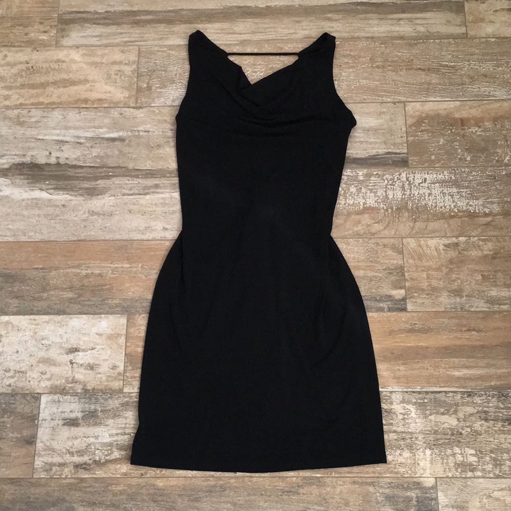 Sexy backless LBD for date night or Anniversary